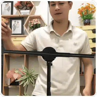 42cm 3D Hologram Fan – HD LED Display for Christmas & Retail Ads - Eluxe-Haven