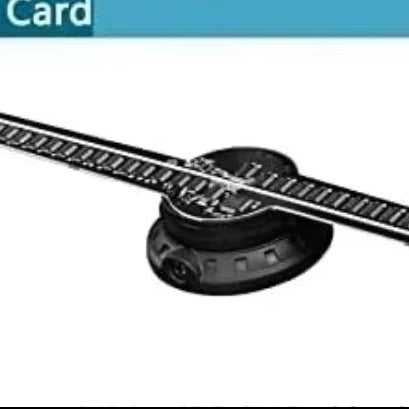 3D Hologram Fan 42CM 3D Holographic Projector Advertising Display Light HD Holographic Projector for Stores Bars Party Xmas