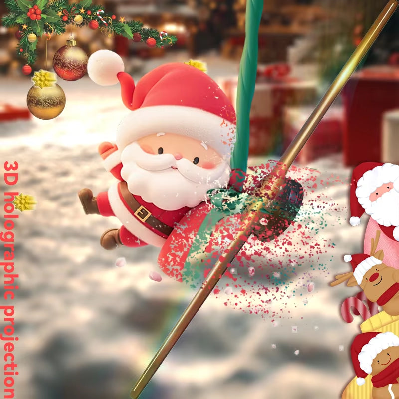 3D Hologram Fan 42CM 3D Holographic Projector Advertising Display Light HD Holographic Projector for Stores Bars Party Xmas