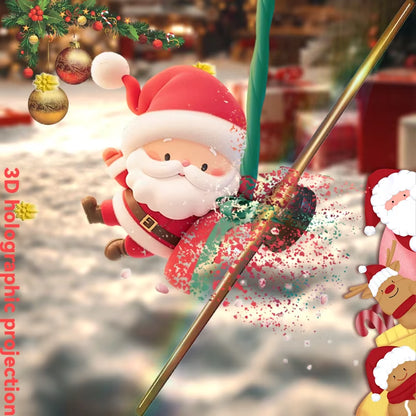 3D Hologram Fan 42CM 3D Holographic Projector Advertising Display Light HD Holographic Projector for Stores Bars Party Xmas